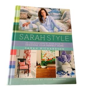 Sarah Style By Sarah Richardson Hardcover Interior Design Coffee Table Book